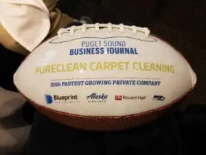 Blue Friday Bash With The Puget Sound Business Journal & PureClean - Pure Clean Puget Sound Business Journal Award