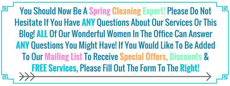Spring Cleaning CheckList & Helpful Hints - Pure Clean Spring Cleaning CheckList & Helpful Hints - Pure Clean