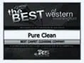 Allergy House Cleaning Services - Pure Clean the best logo