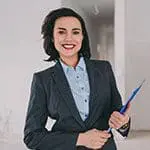 Real Estate woman Smiling