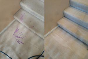 carpet cleaning bothell before & after photo
