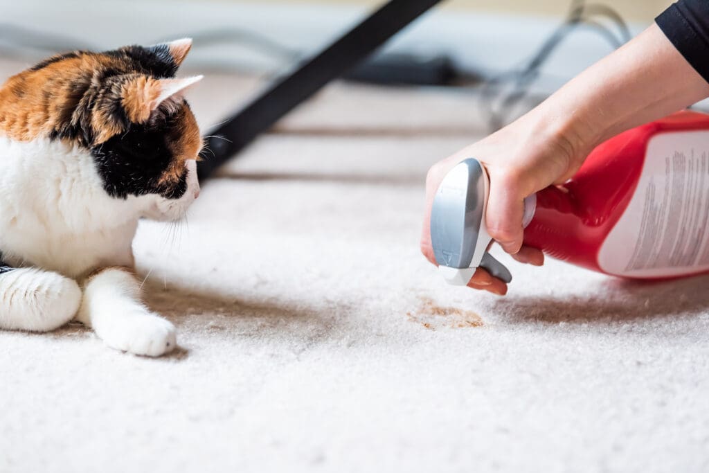 Pet Owner Cleaning